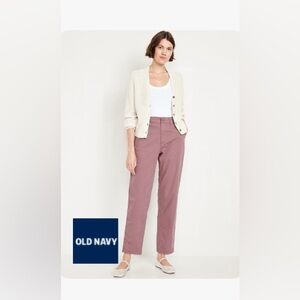 Old Navy Women's Dusty Rose Straight Leg Pants